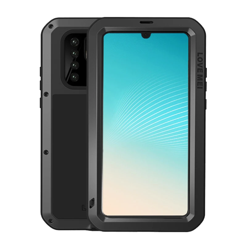 Полноразмерный защитный чехол для Huawei P30 Lite 20 Pro Mate Gorilla Glass металлический