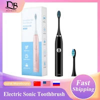 sonic toothbrush electric tooth brush head ultrasonic teeth cleaning electronic dental brush soft travel toothbrush oral care