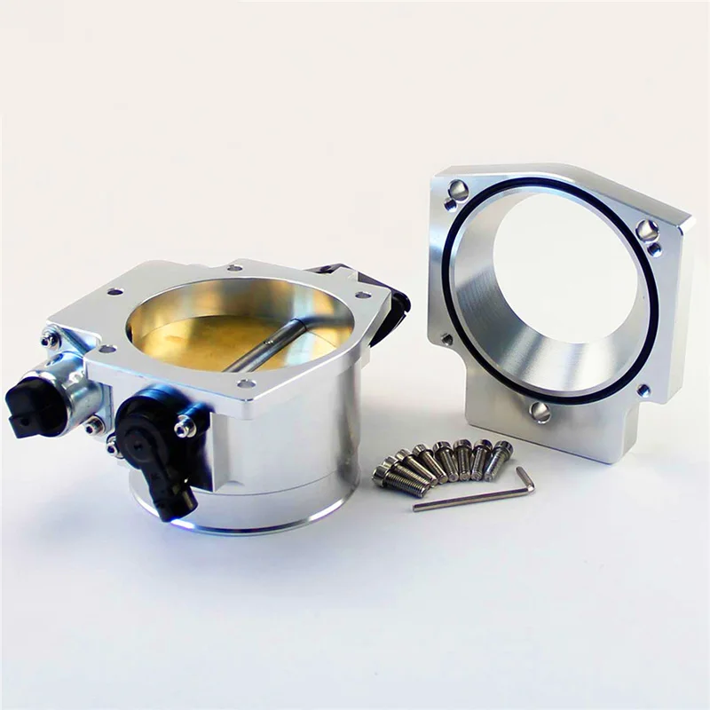 102Mm Throttle Body with TPS + Manifold Adapter Plate for LS1 LS2 LS3 LS6 LS7 LSX | Автомобили и мотоциклы