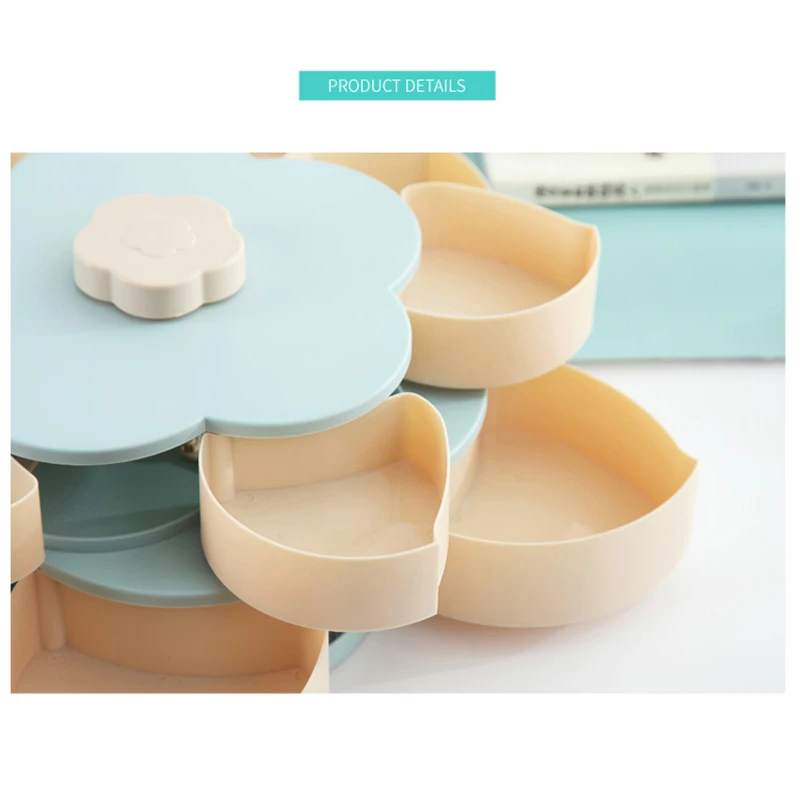 Чайный столик сделай сам получает креативную вращающуюся коробку для конфет с