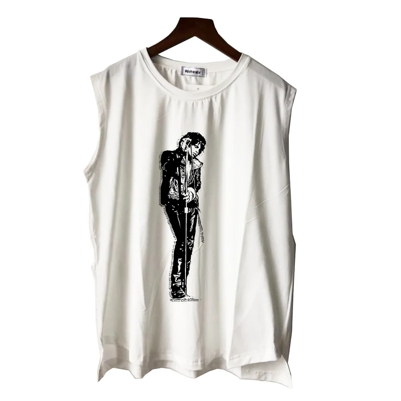 Топ без рукавов для мужчин женщин мальчиков и девочек повседневный летний жилет