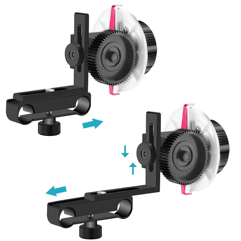 Follow Focus с зубчатым кольцом для Canon и других DSLR камер Видеокамеры DV Video подходит 15 мм