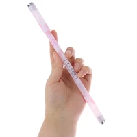 1 pc ball point penspinning non slip coated spinning pen learning office supplies