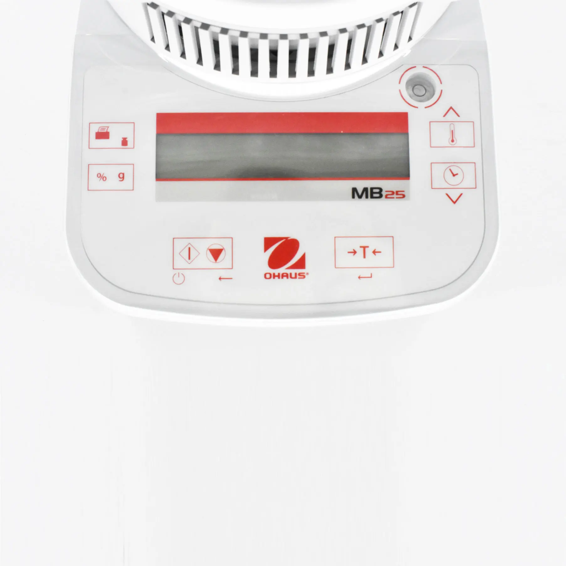 

MB25 Ohaus Lab Infrared Heating Grain Halogen Moisture Detector Fast Moisture Detector Stable Source Readability 0.005g