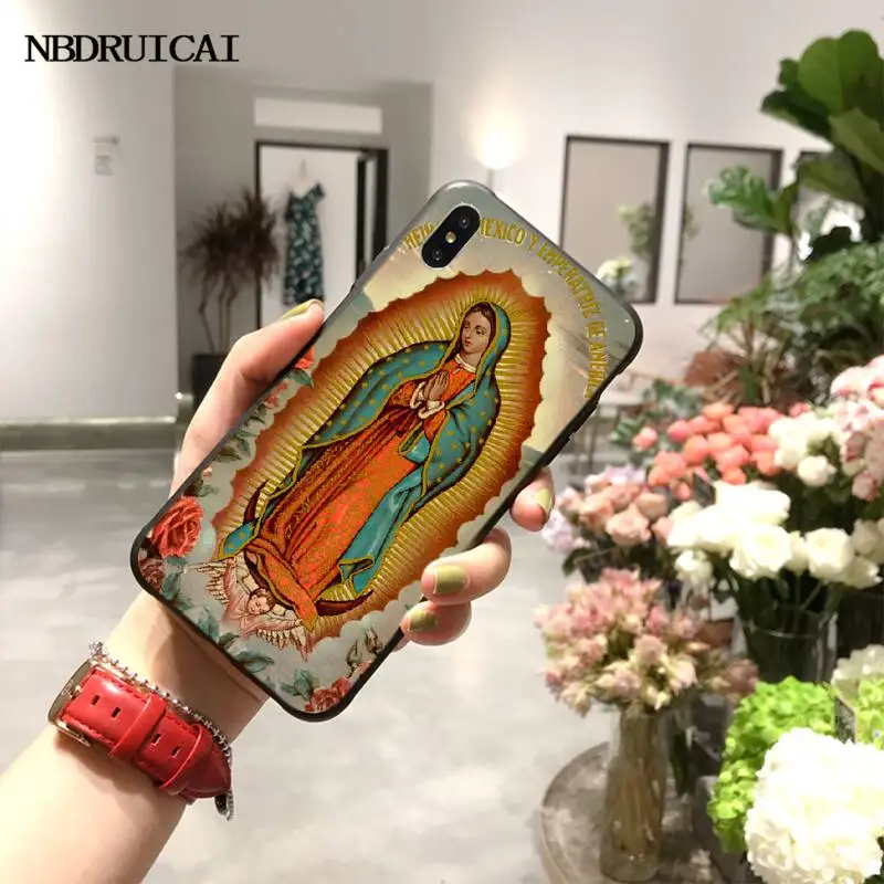 Чехол для iPhone 11 pro XS MAX 8 7 6 6S Plus X 5S SE XR с изображением Девы Марии | Мобильные телефоны