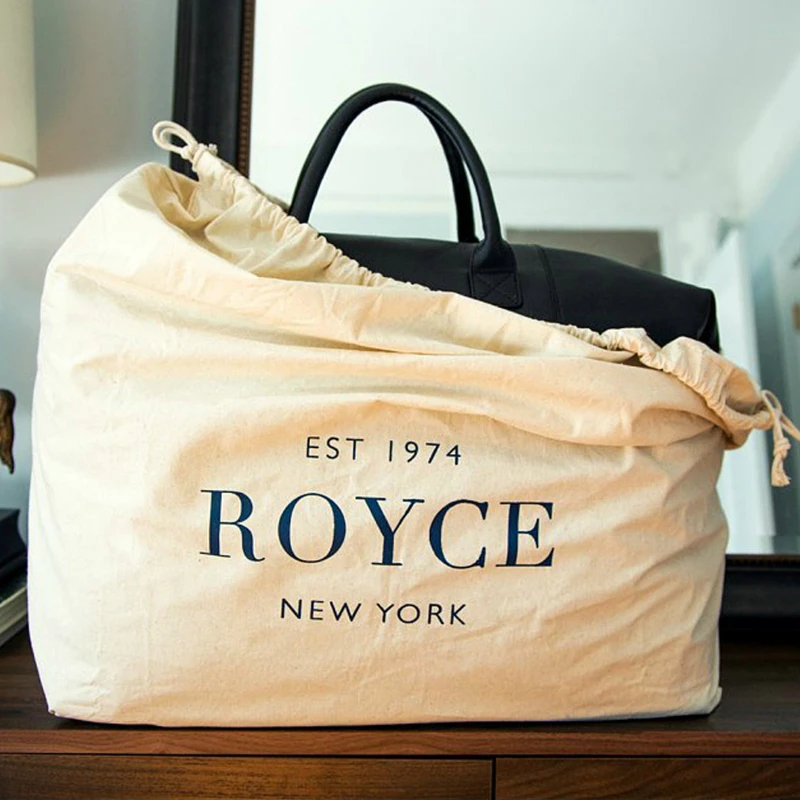 Оригинальная хлопковая Подарочная сумка тканевая на шнурке упаковка для