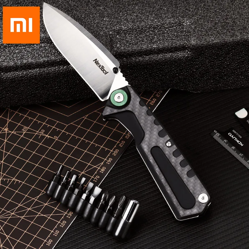 XIAOMI складной нож тактические ножи для выживания Охота Кемпинг Edc Мульти высокая