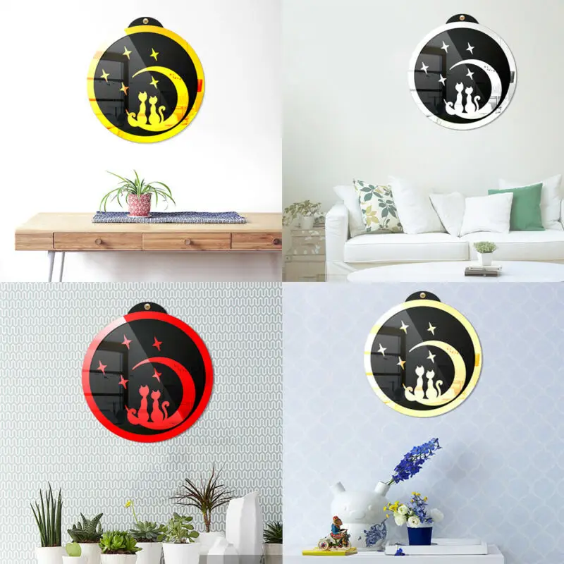 Зеркальная настенная 3d-наклейка с изображением цветов | Дом и сад