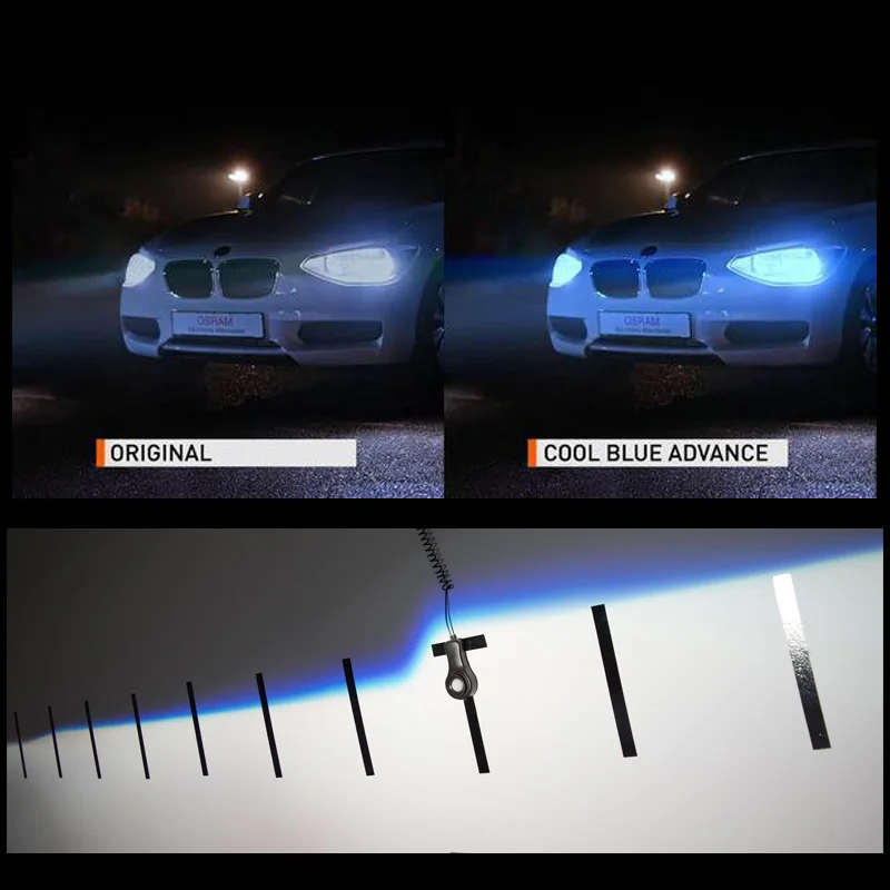 OSRAM D4S 66440CBA HCB ксенон HID холодный синий Advance Duo Box 6000K мега белый автомобильный