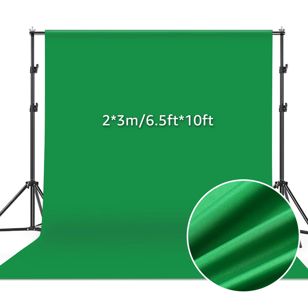 Andoer 2*3 м/6 6*10 футов студийная фотография зеленый экран фон моющийся полиэстер