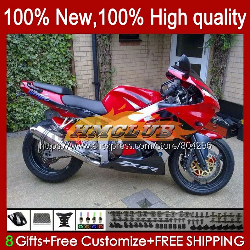 

Тюнинг-пакет для KAWASAKI NINJA ZZR600 ZX600CC 2005 2006 2007 2008 73No.184 ZZR-600 красное глянцевое пресс-ZZR 600 CC 600CC 05 06 07 08 обтекатель