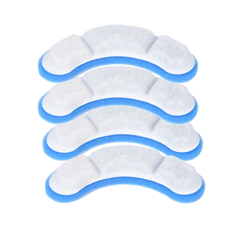 

4 set/lot Curve Cat Water Drinker Replacement Filter Activated Carbon Coconut Shell For Pet Fountain Dispenser Filter Element