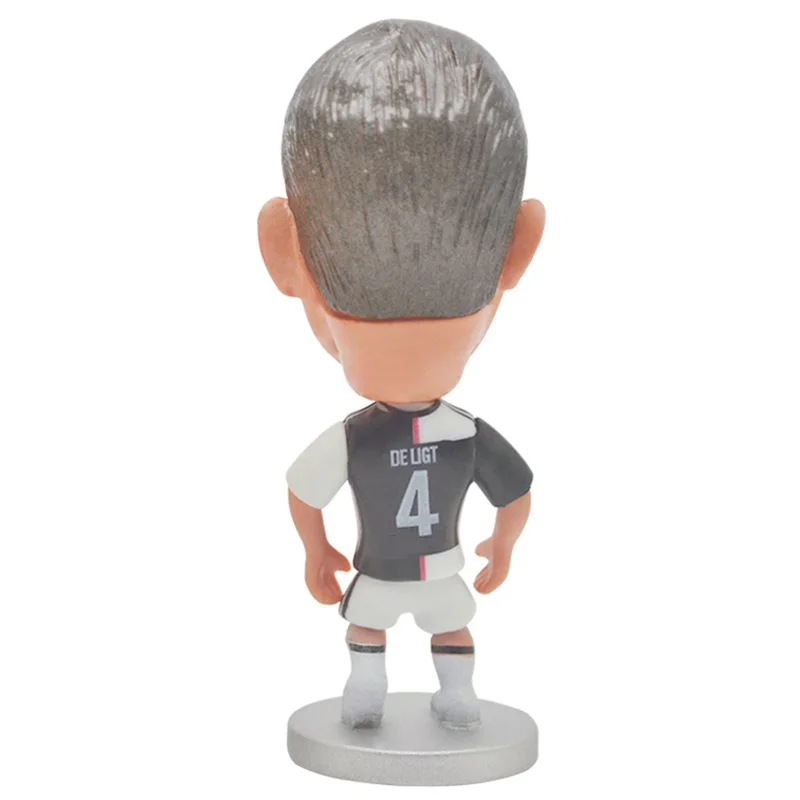 

2020 Football Club Stars Mini Toys DE LIGT Soccer Player Action Figure 6.5cm Movable Dolls Fans Souvenir Gift