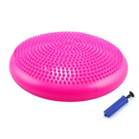 inflatable wobble cushion stability trainer pad adults exercise balance disc body massager home fitness building yoga equipment