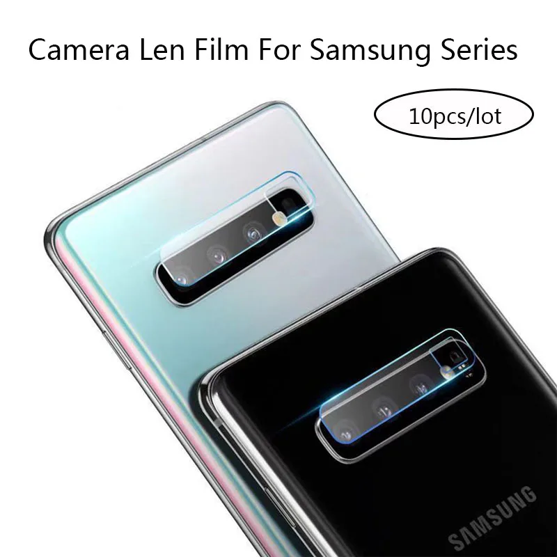 

10Pcs Protective HD Camera Lens Film For S10+ S10E S9+ S8+ Tempered Glass For Note10+ Note9 Note8 Film