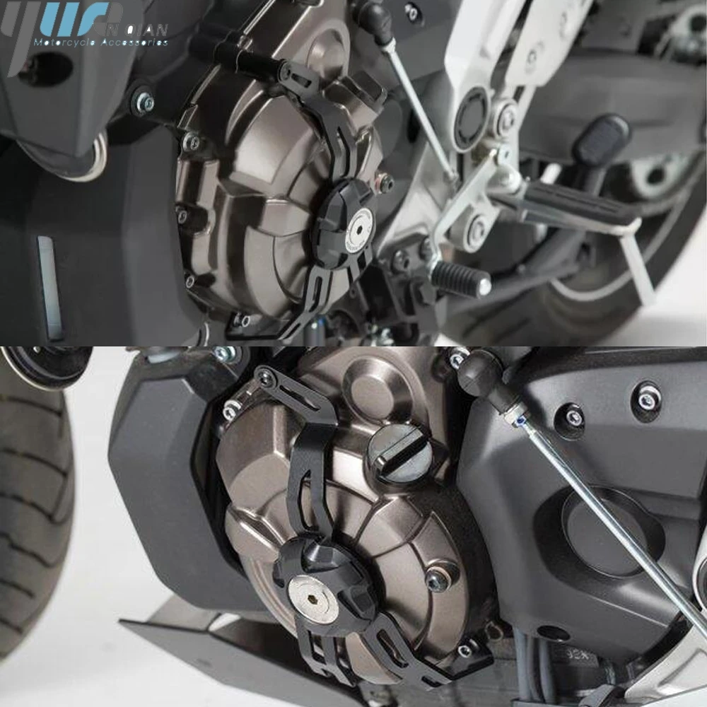 

Motorcycle Alternator Cover Guards Engine Cylinder Cover Head Protection Clutch For YAMAHA XSR 700 2015-2021 2016 2017 2018 2019