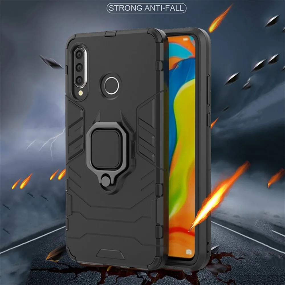 Shockproof Case For Huawei Honor 10i 20i Magnetic Car Holder Rubber Silicon Cover 20 Lite Kickstand Phone |