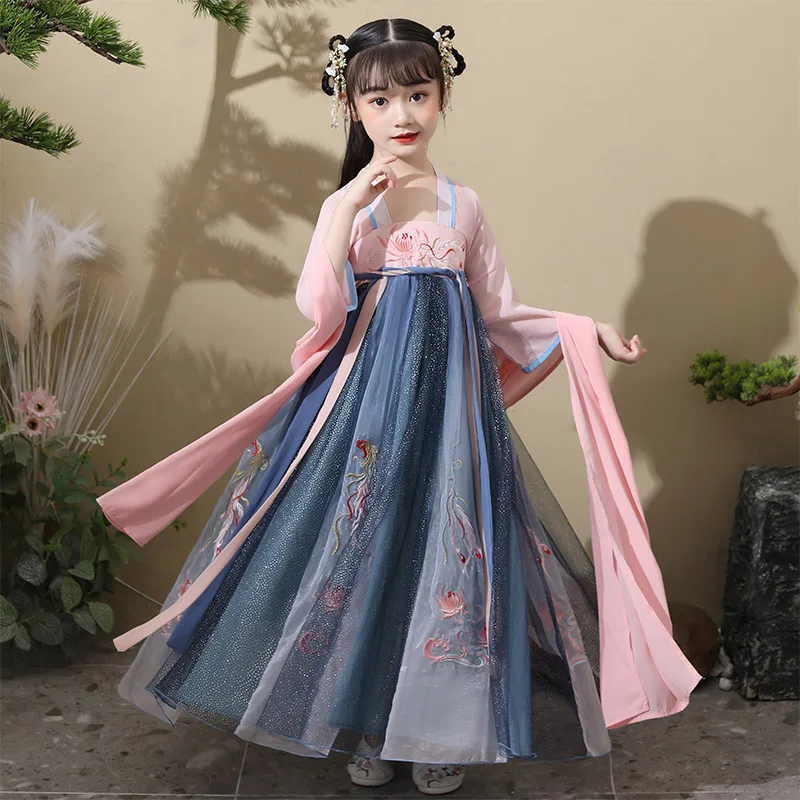 

Традиционный ханьфу Тан костюм в китайском стиле Косплэй Hanfu платье Древняя китайская костюм сказочной принцессы
