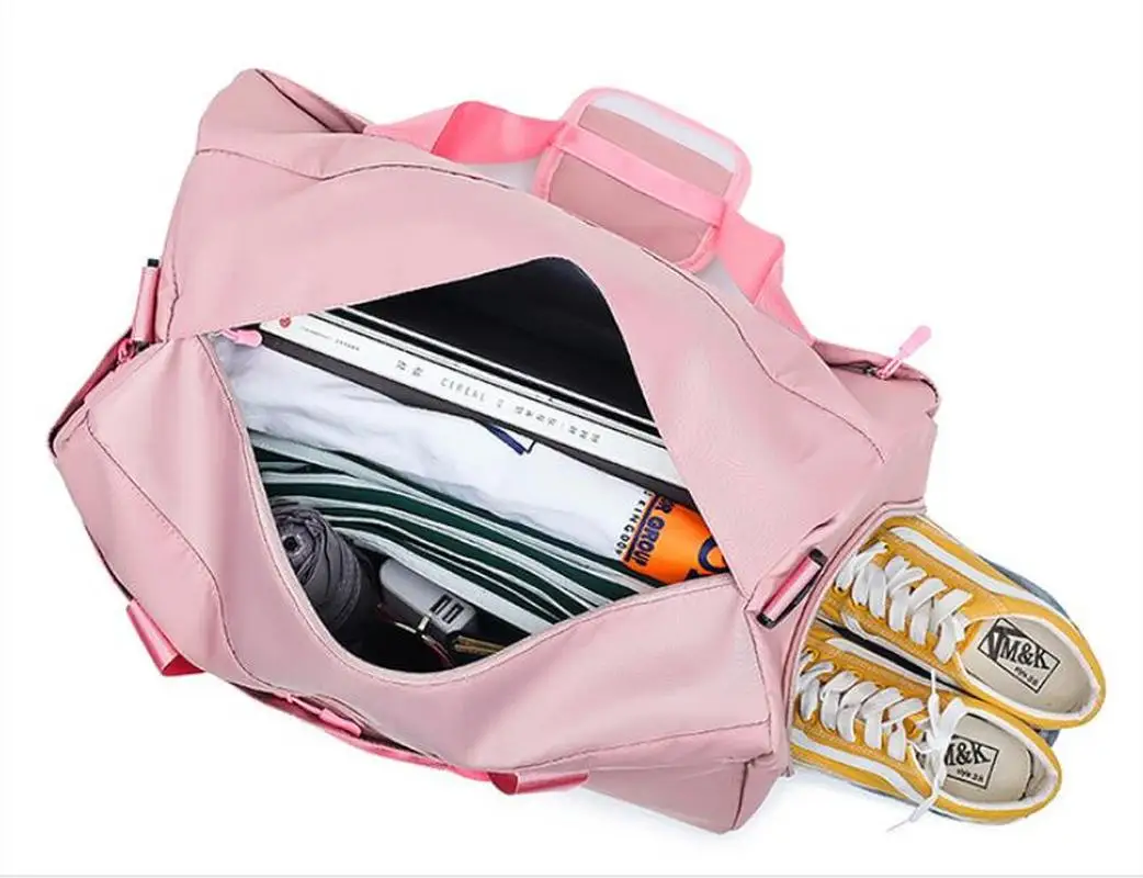 Новинка 2014 сумка для фитнеса дорожная женщин большая вместимость ручная багажа