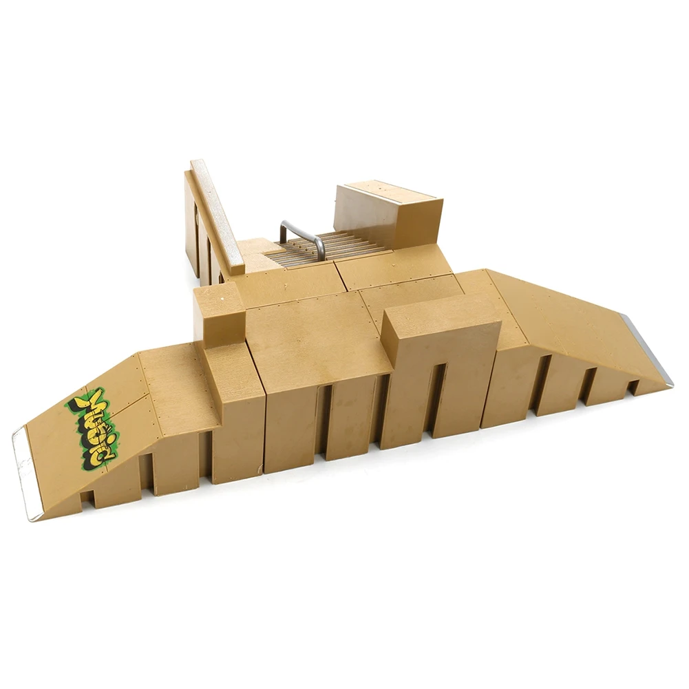 Скейт парк ABS детская игрушка гриф рампа набор практика палуба палец скейтборд