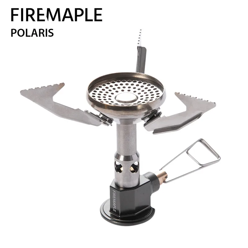 Газовая плита Fire Maple Polaris с регулятором давления, Ультралегкая уличная печи с защитой от ветра и симпатичного излучения, для кемпинга, походо...