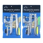 Пластиковая защелка щипцы для кнопок алюминиевая ручная застежка из смолы пресс-шпилька щипцы для рукоделия семья инструмент портного щипцы для шитья одежды