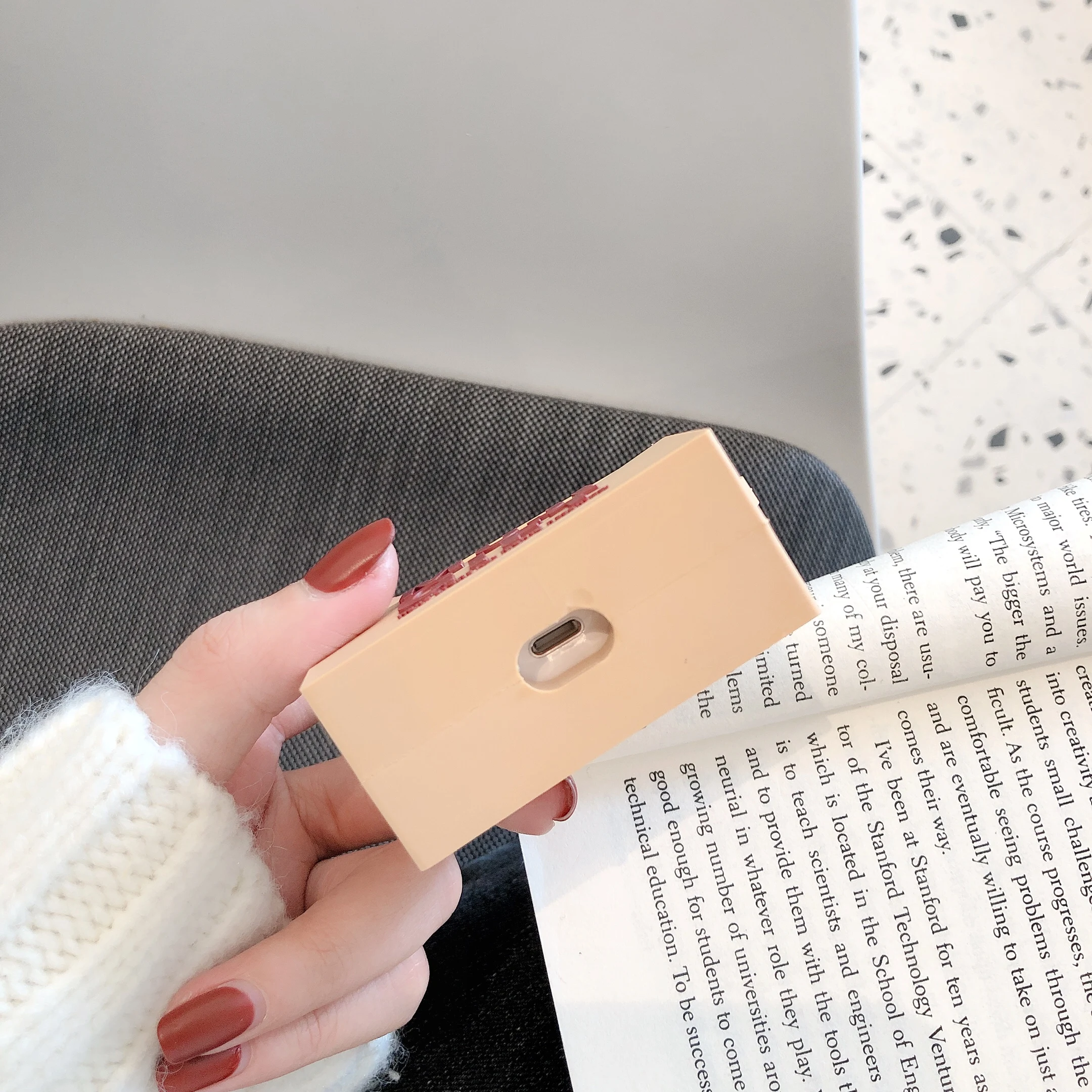 Для airpods pro 3 muji 3d усадочная сумка из силикона чехол для наушников с fio bluetooth