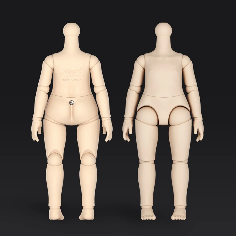 Youpin Монстр savage детский шарнир voxel SD кукла подлинный шар BJD резиновая девочка