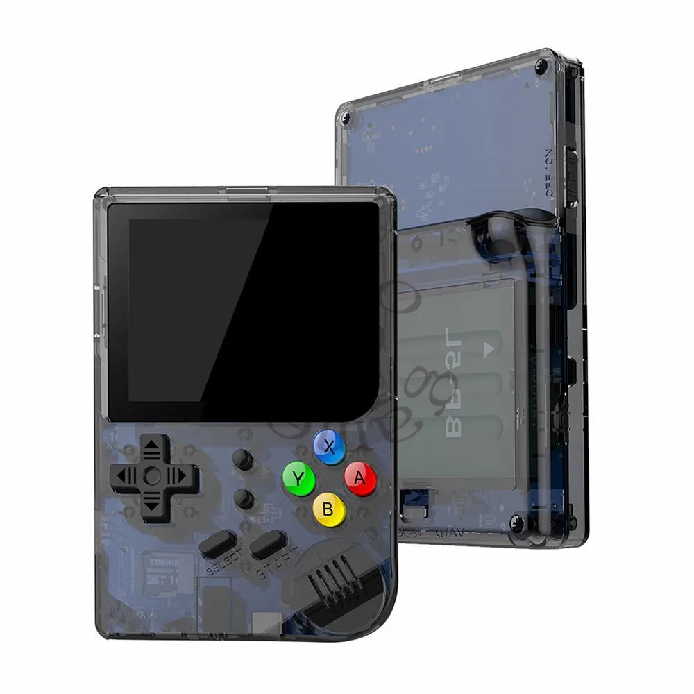 Игровая консоль с полным IPS экраном 2 8 дюйма RG99 169 игр карта 16/32 ГБ | Электроника