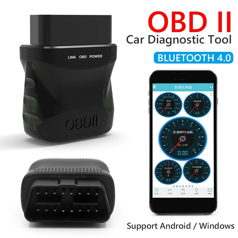 

ELM327 V1.5 OBD2 мини-сканер 4,0 WiFi OBD 2 II считыватель кодов автомобильный инструмент для iOS Android