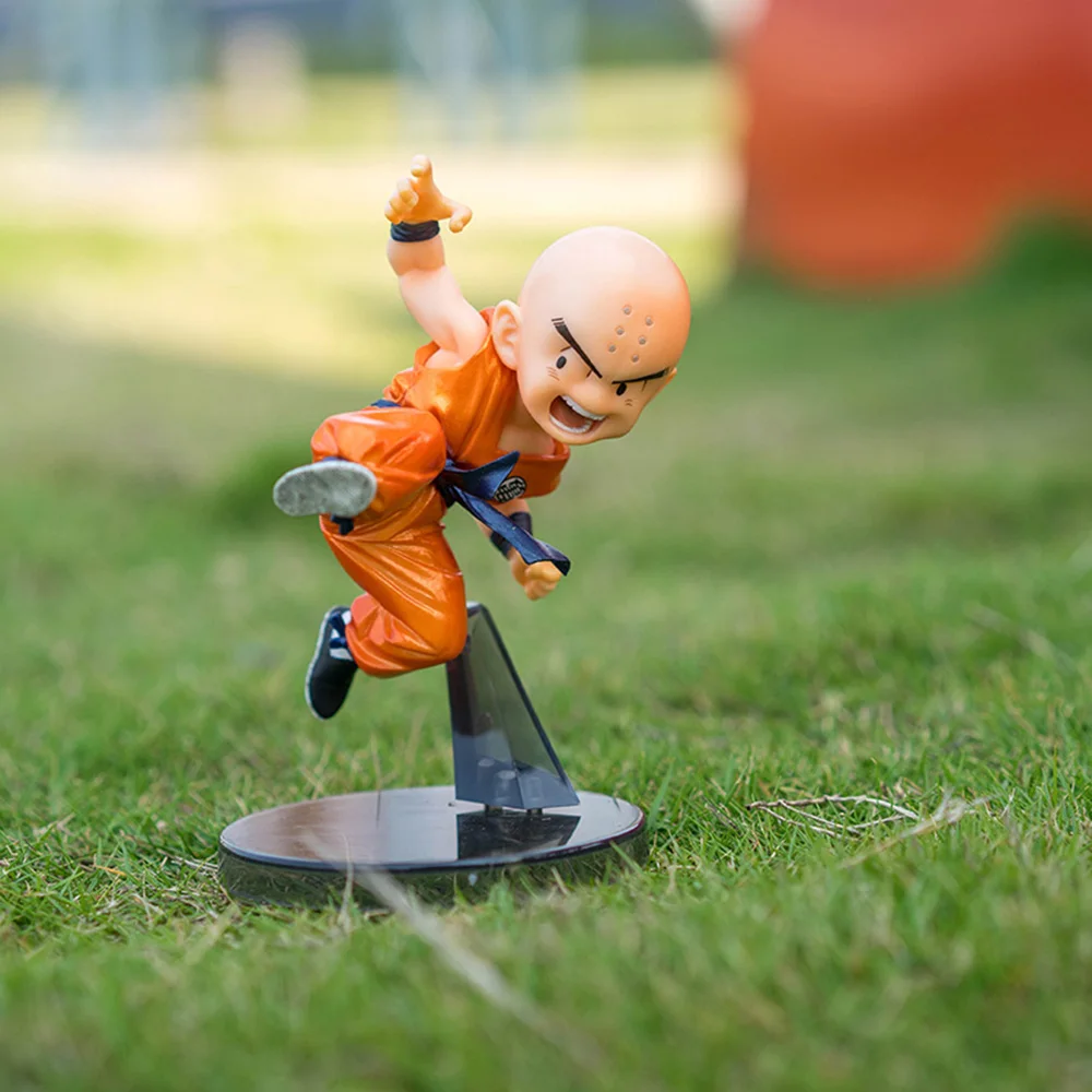 anime dragon ball z figure son goku kuririn figures monkey king action figurine model collection dbz cartoon kawaii kid toy gift free global shipping