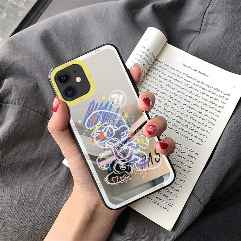 

Lan Jing Jing Jing mobile phone case For iPhone 13 11 12 Pro Max Mini Full Protector XS MAX XR X 7 8 PLUS SE 20 Anti-fall case