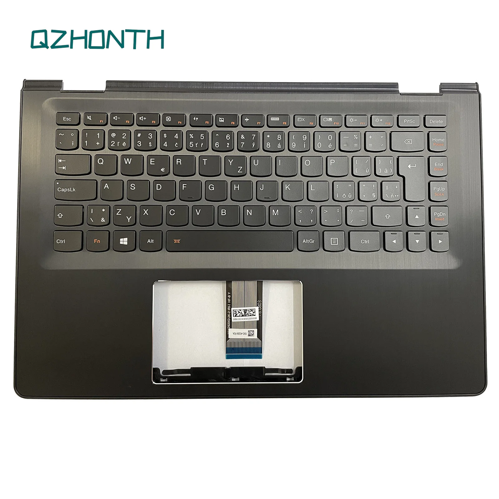 

New For Lenovo Flex 3 14 1470 1480 Yoga 500-14 Palmrest Upper Case with EU Keyboard Backlit