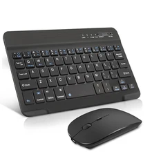 Bluetooth Keyboard Wireless  Keyboard And Mouse Spanish Mini Russian keyboard For ipad Phone Samsung Tablet ipad pro 11 air 2020