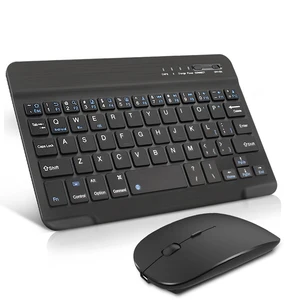 bluetooth keyboard wireless keyboard and mouse spanish mini russian keyboard for ipad phone samsung tablet ipad pro 11 air 2020 free global shipping