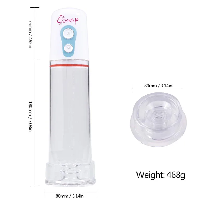 Увеличение пениса Мужской насос для вибратор мужчин Автоматический удлинитель