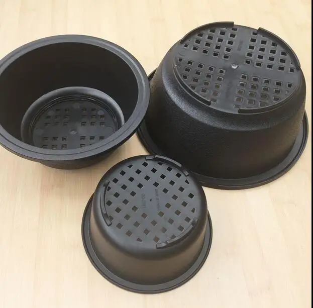 

Sedum round basin basin Korean breathable Qunsheng old pile pots more meat and more meat platter