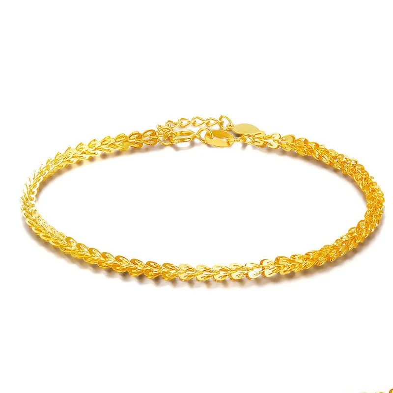 18 К серьги из чистого натурального шелка для женщин золотистого цвета феникс