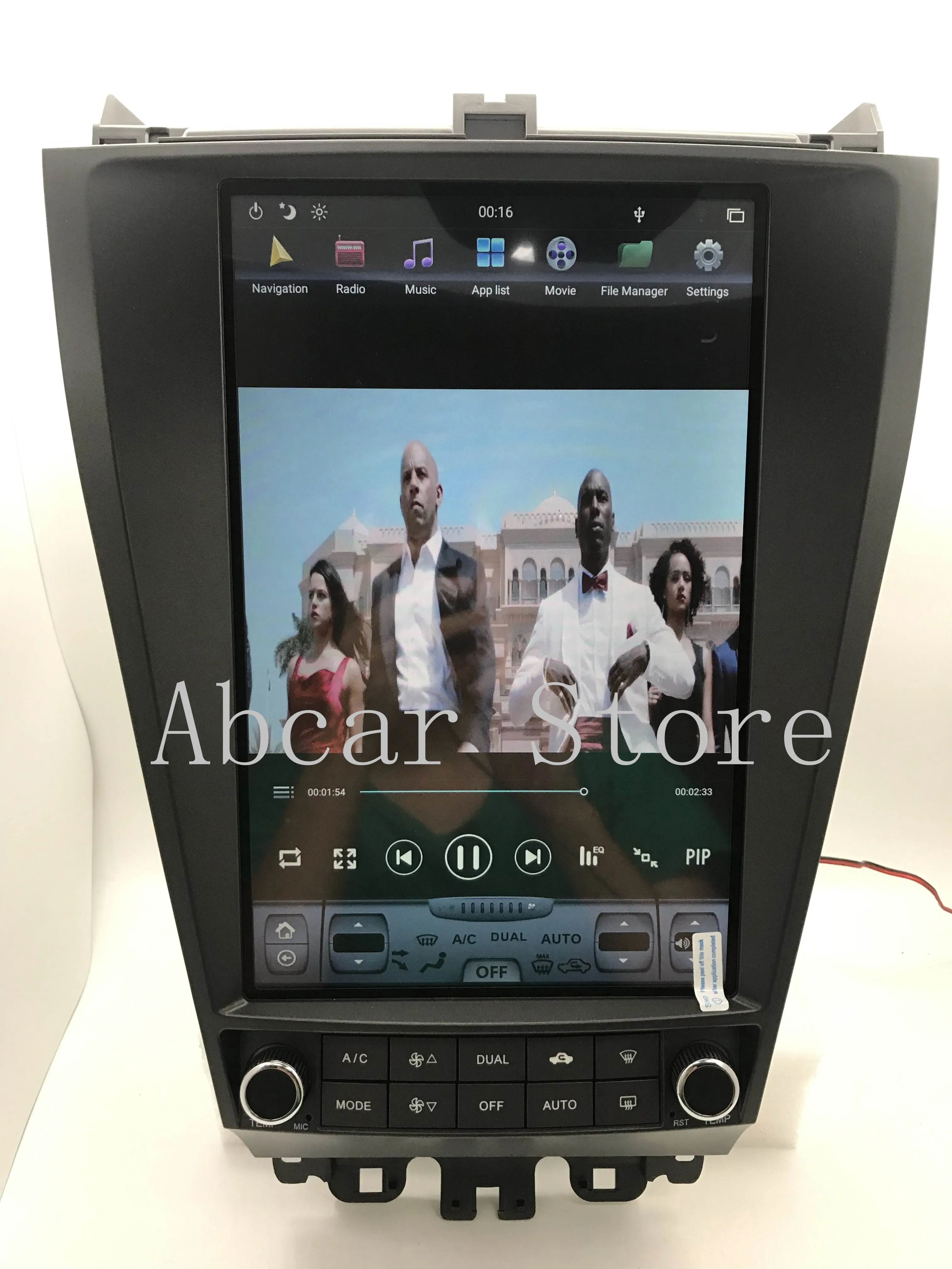 12,1 ''Tesla стиль Android 8,1 автомобильный dvd-плеер gps навигация для HONDA ACCORD 7 семь 2003-2007 стерео радио PX6 HDMI авто ips