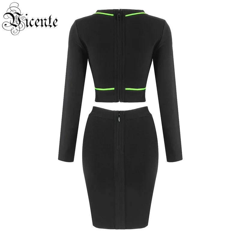 Новинка 2020 года: модные комплекты из двух предметов с длинным рукавом и круглым