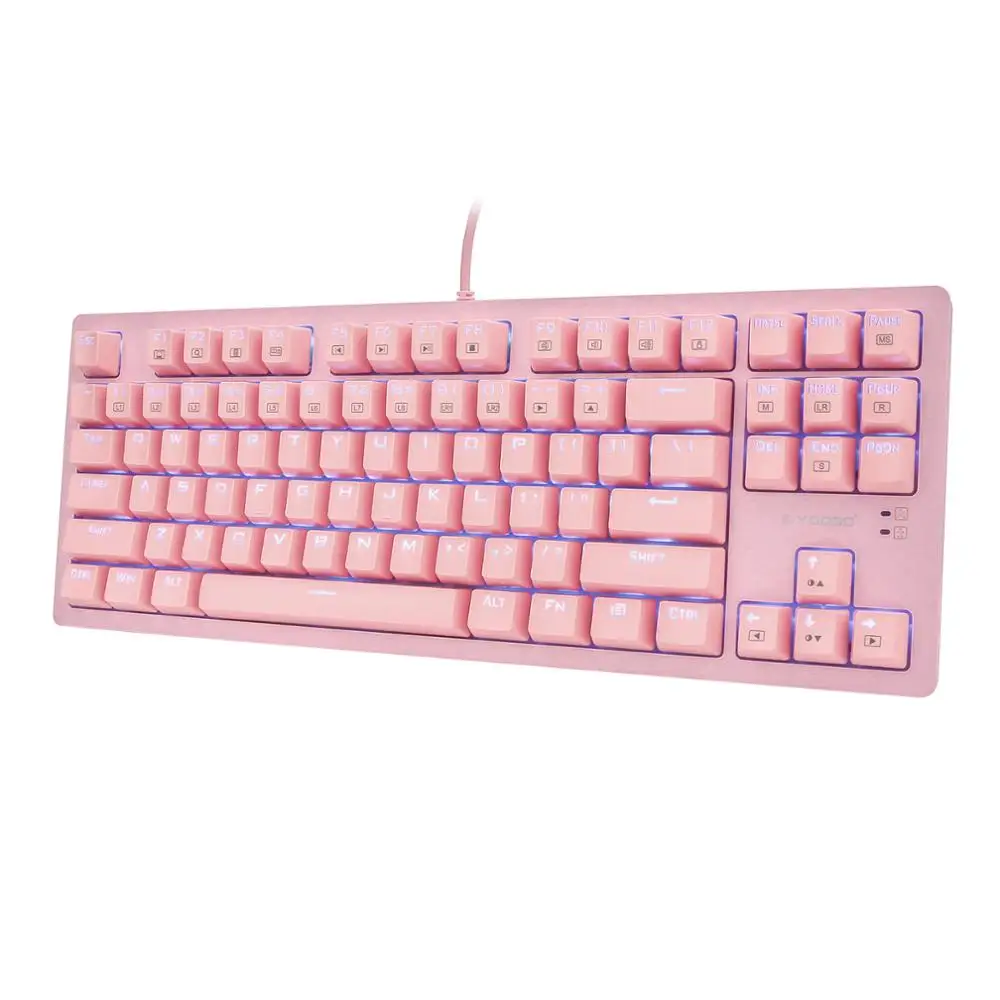 Механическая светодиодный вая клавиатура K620 светодиодная подсветка с синими
