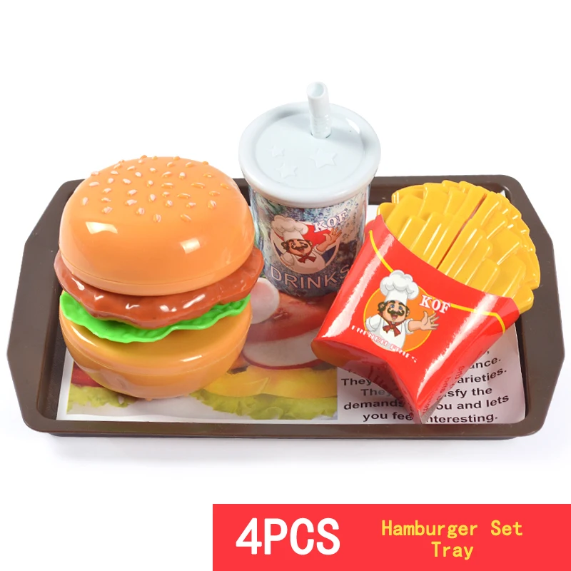 ALC Новый 1 комплект Безопасный детский игровой домик игрушка пластиковая еда для