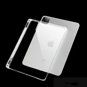 For iPad Pro 12.9 2020 Cases Transparent TPU Silicone Tablet Back Cover  for iPad Pro 12.9  2020 Funda Coque