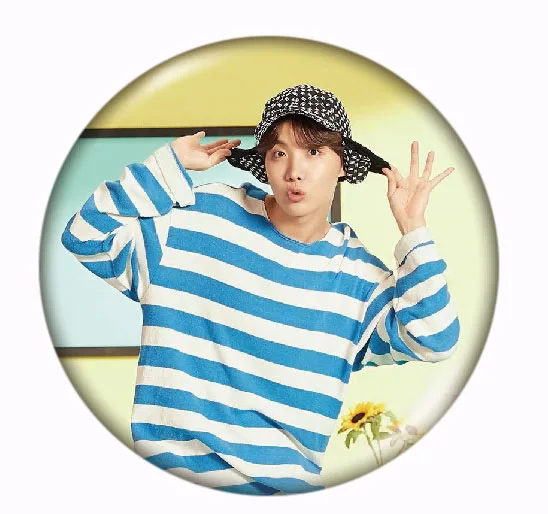 20 Year-End Clearances Kpop Bangtan Boys Pin Album Brooch Badge Accessories For Clothes Hat Backpack Decoration - Окраска металла: 20