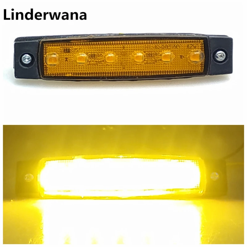 10x/4x/2x LED 6 SMD Universal Truck Trailer Caravan Car Taillights Turn Signal Brake Rear Warning Tail Light 24V 12V | Автомобили и
