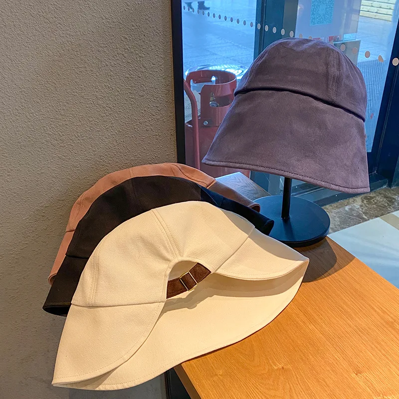 Шляпа Женская корейская модная универсальная японская черная шляпа летняя