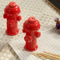 personality creative fire hydrant ceramic simple toothpick box living room home desktop cute toothpick holder hotel decoration