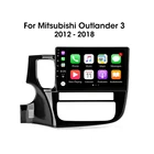 Автомагнитола 2DIN, 9 дюймов, Android 10,0, мультимедийное Авторадио, Bluetooth, стереоплеер, GPS-навигация, головное устройство для Mitsubishi Outlander 2016