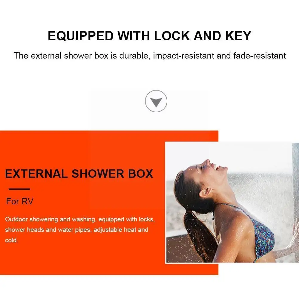 

2021 Rv Shower With Lock Rv Shower Box Kit Rv External Hot Cold Switch Shower And Shower Box Accessories Rv Modification V9u4
