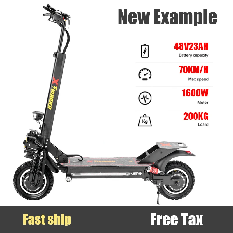 

Новый пример QS-097a, взрослый мини складной внедорожный электрический скутер, 10 дюймов, 1600 Вт, 48 В, 23 Ач, Step E-Scooter, скутеры, скутеры для мобильнос...